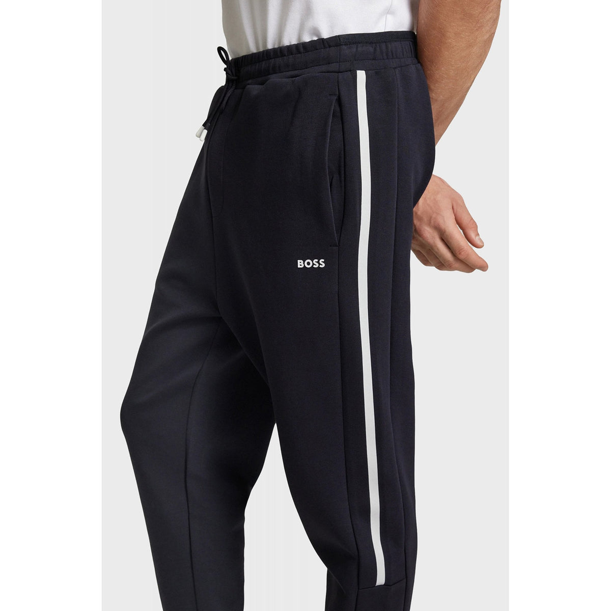 Boss 50511517 Hadikonos Contrast Stripe Jogger - Navy