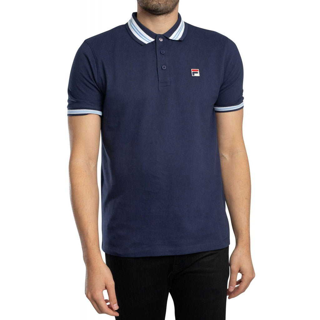 Fila Vintage Faraz S23MH002 Classic Tipped Polo T-Shirt