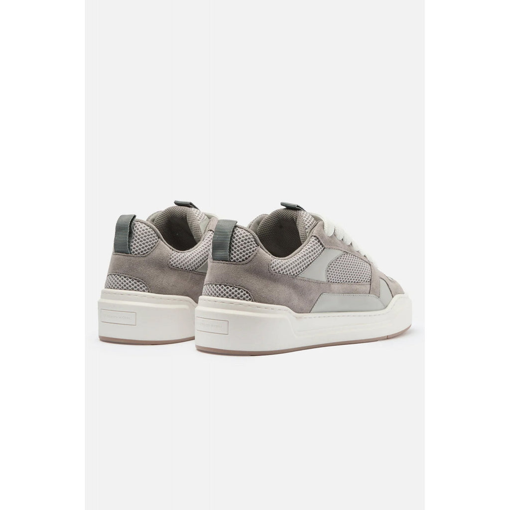 Madison Kohl | MK Skate Contrast Leather Suede Mesh Fabric Trainer