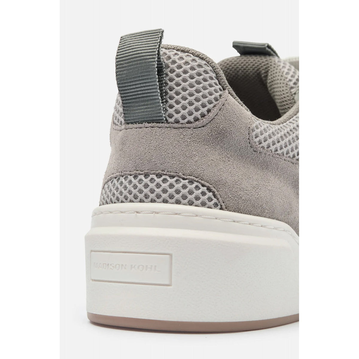Madison Kohl | MK Skate Contrast Leather Suede Mesh Fabric Trainer