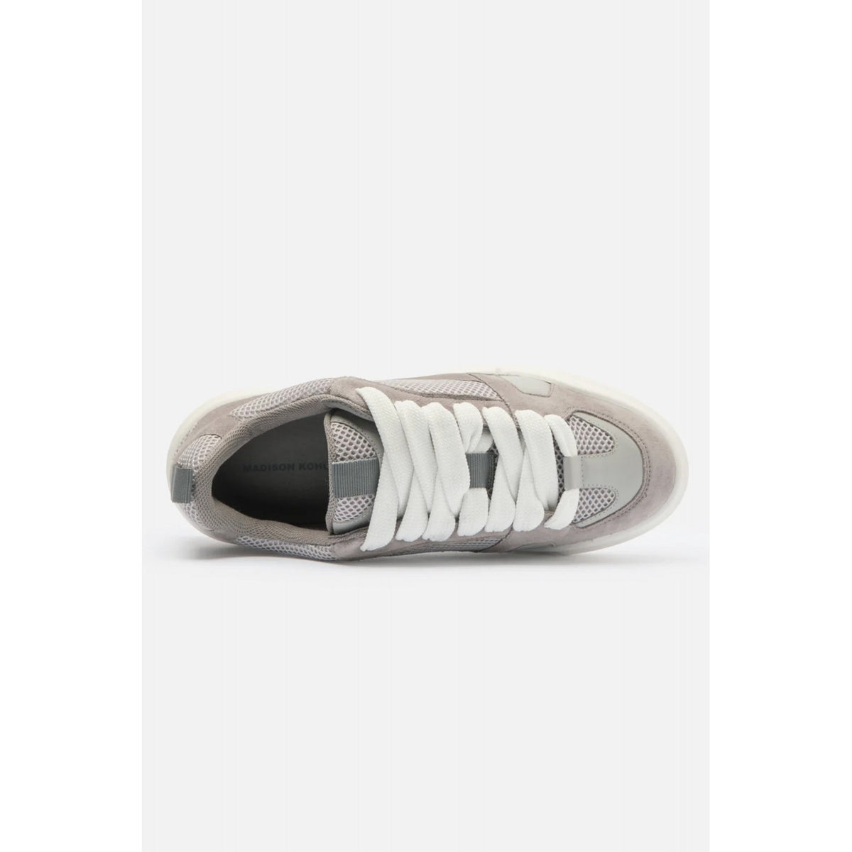 Madison Kohl | MK Skate Contrast Leather Suede Mesh Fabric Trainer