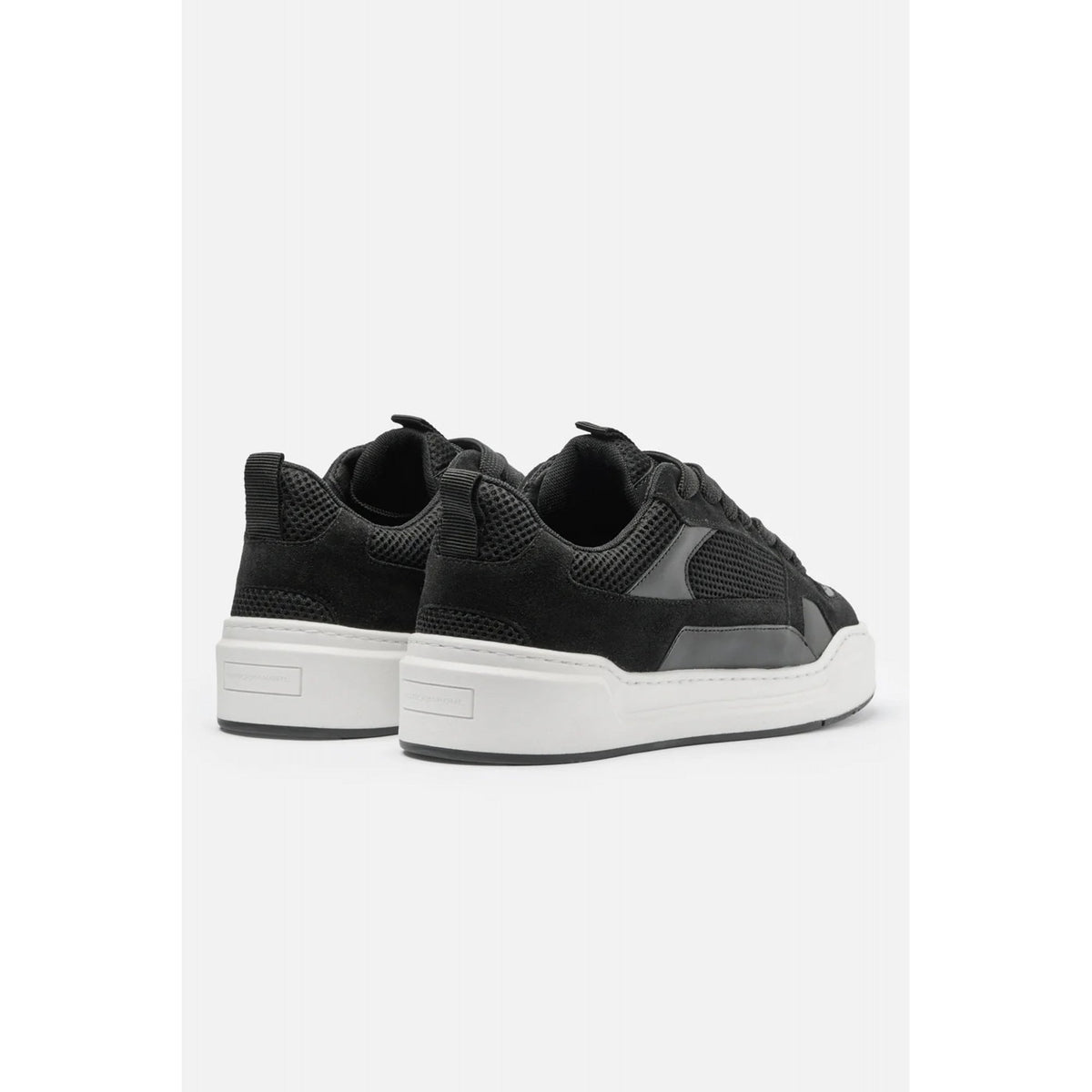 Madison Kohl | MK Skate Contrast Leather Suede Mesh Fabric Trainer