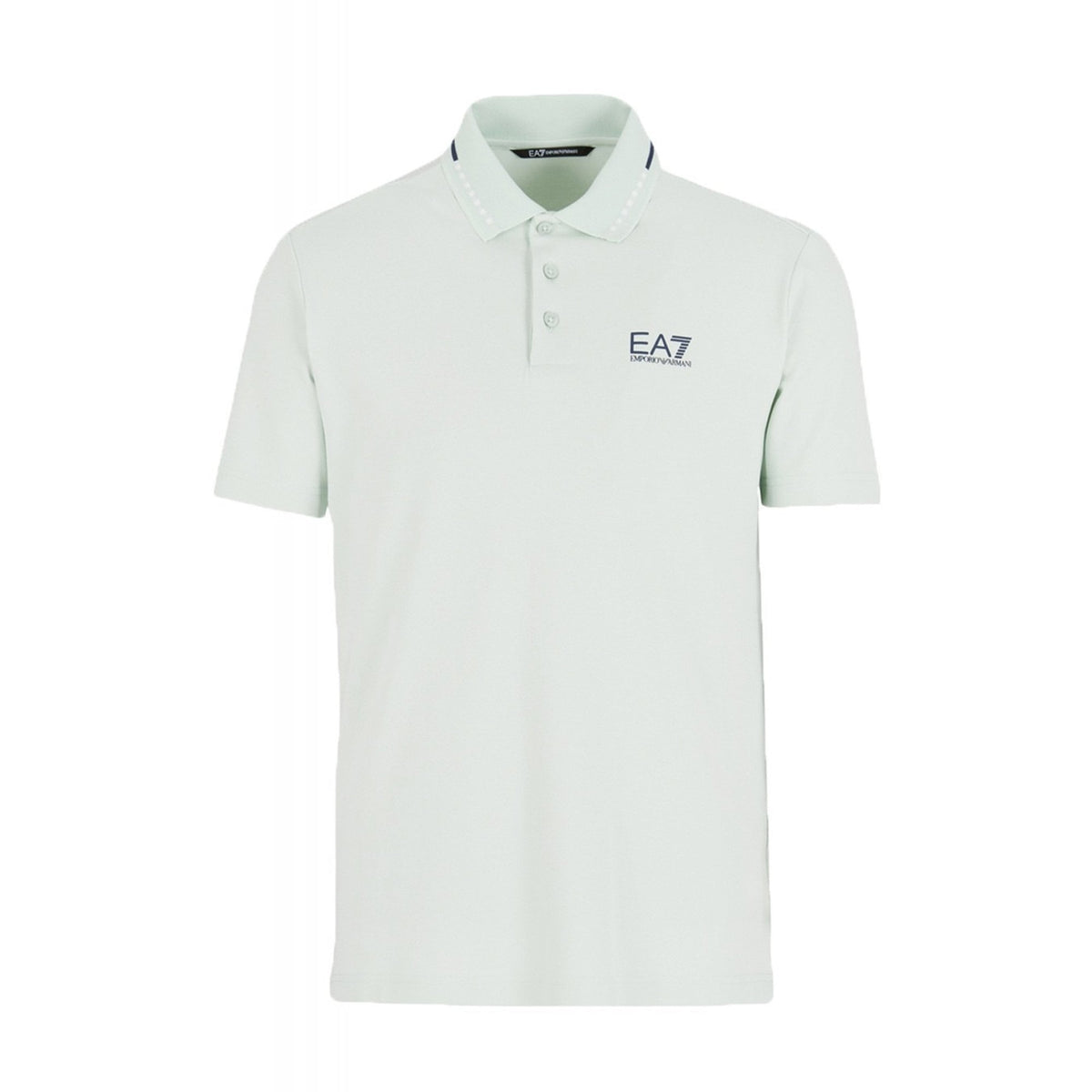EA7 | Emporio Armani 7M000184 AF13511 Slim Fit Tipping Collar Polo T-Shirt