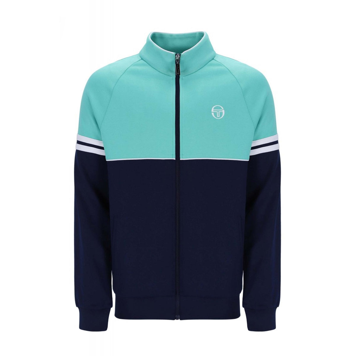 Sergio Tacchini | Orion 4594-282 Retro Contrast Colour Block Piping Track Top