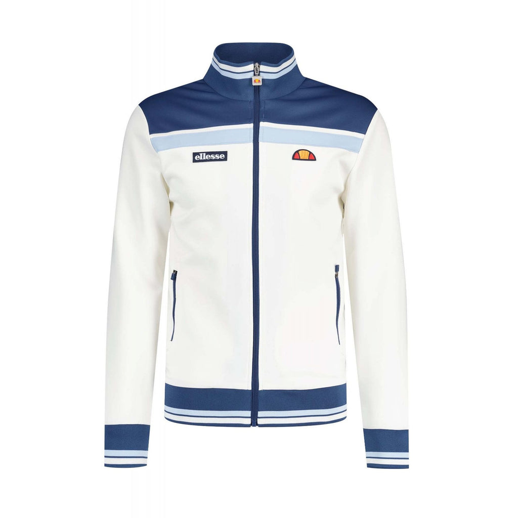 Ellesse Vignola 2058 Classic Contrast Retro Tipped Colour Block Track Top
