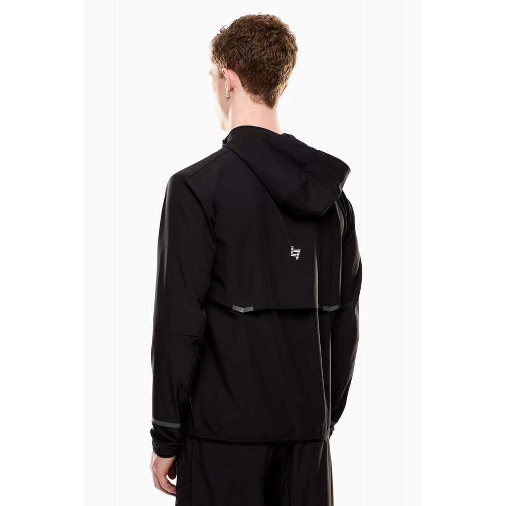 EA7 | Emporio Armani 7M000071 AF13392 Dynamic Athlete VENTUS7 Lightweight Hood Jacket - Black
