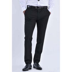 CB Greenwich Tailored Slim Fit Pinstripe Double-Breasted 2 Piece Suit