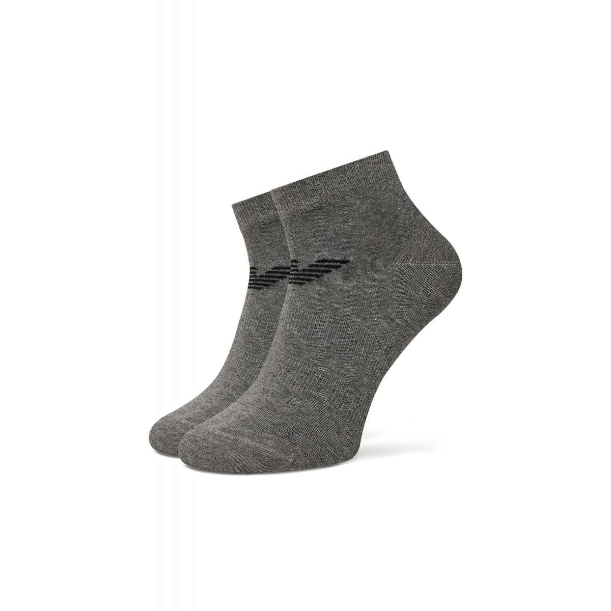 Emporio Armani 0550 AF12271 Calze Cuff Logo 3 Pack Ankle Socks
