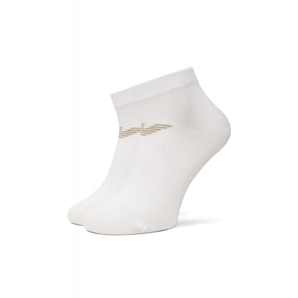 Emporio Armani 0550 AF12271 Calze Cuff Logo 3 Pack Ankle Socks