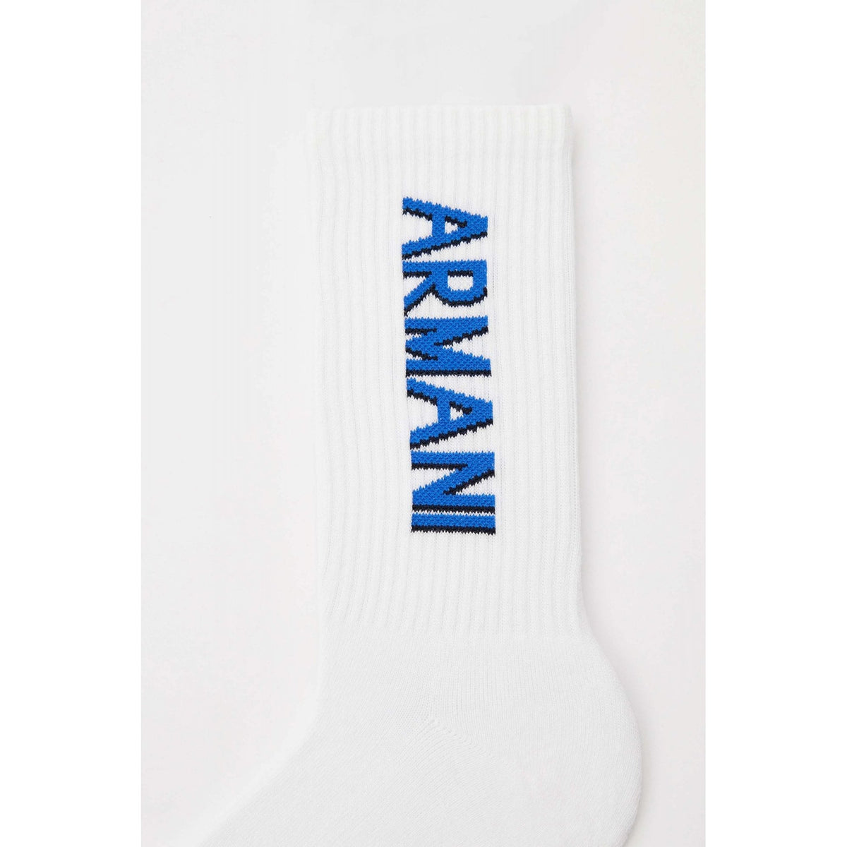 Emporio Armani 0554 AF12299 3-Pack Essential Logo Socks - White