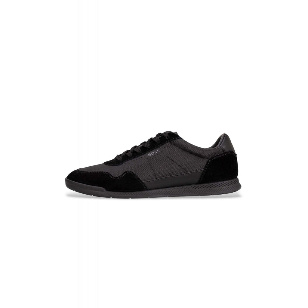 Hugo Boss | 50536524 Titanium SL_sdtnxy Suede Trims Trainers