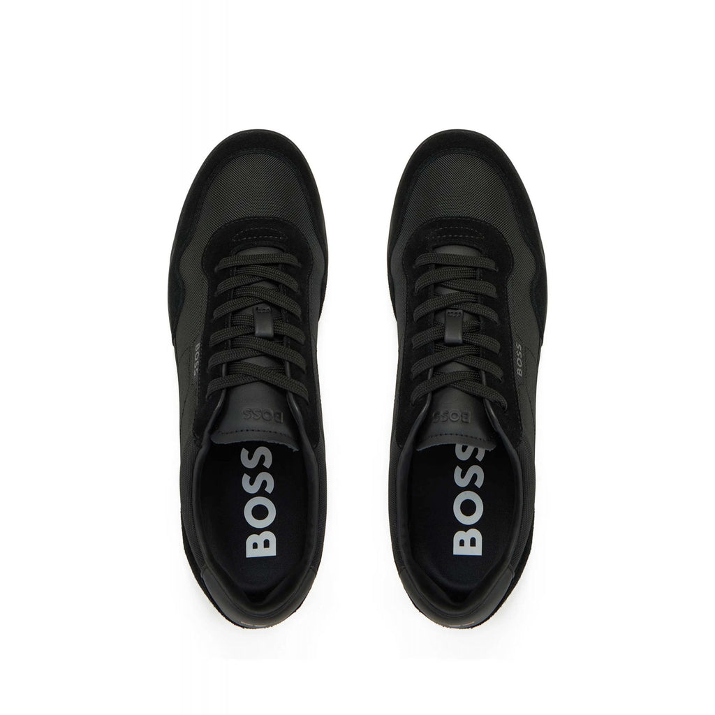 Hugo Boss | 50536524 Titanium SL_sdtnxy Suede Trims Trainers