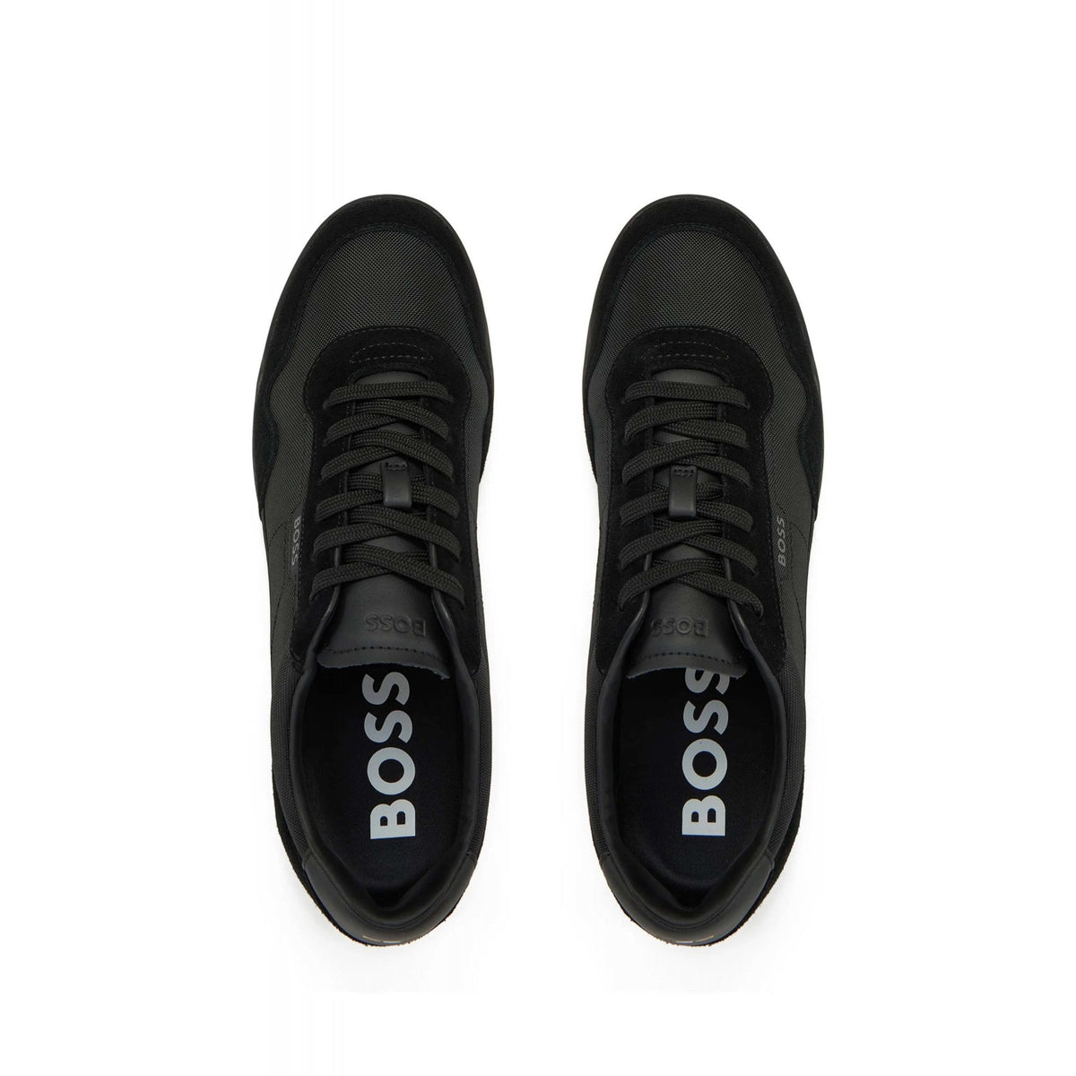 Hugo Boss | 50536524 Titanium SL_sdtnxy Suede Trims Trainers