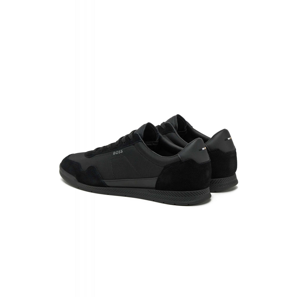 Hugo Boss | 50536524 Titanium SL_sdtnxy Suede Trims Trainers