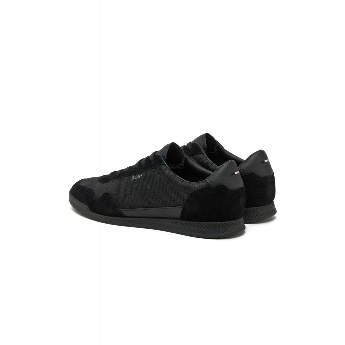 Hugo Boss | 50536524 Titanium SL_sdtnxy Suede Trims Trainers