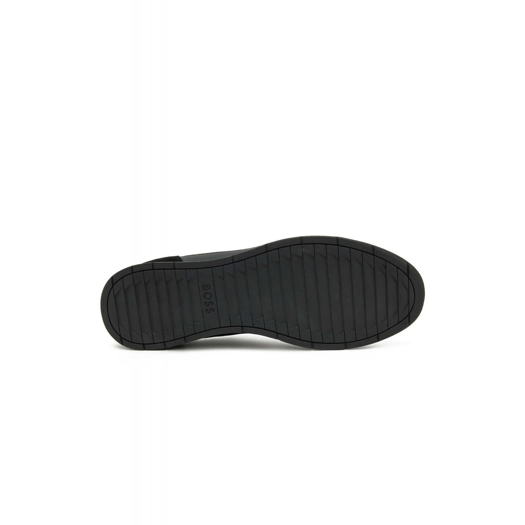 Hugo Boss | 50536524 Titanium SL_sdtnxy Suede Trims Trainers