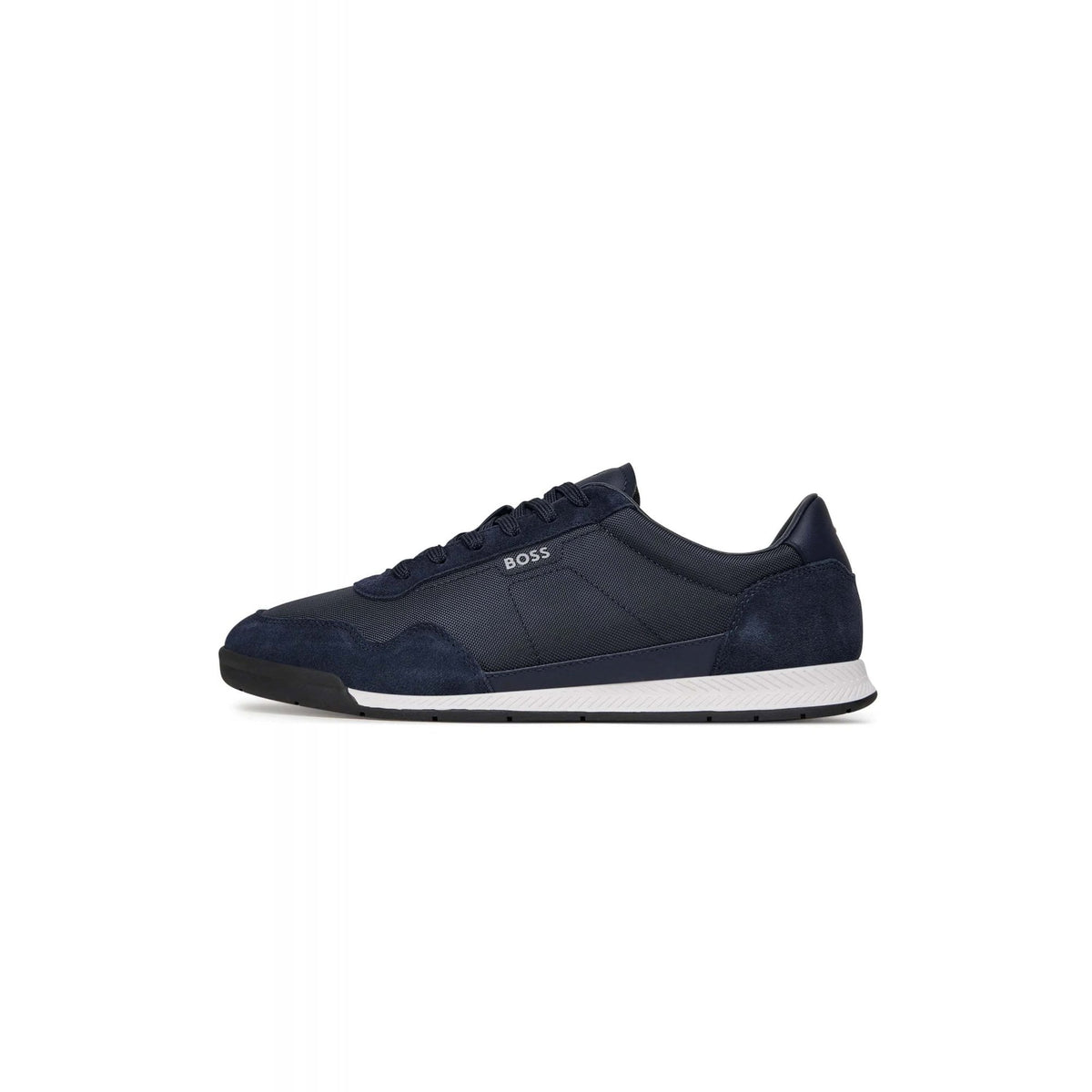 Hugo Boss | 50536524 Titanium SL_sdtnxy Suede Trims Trainers