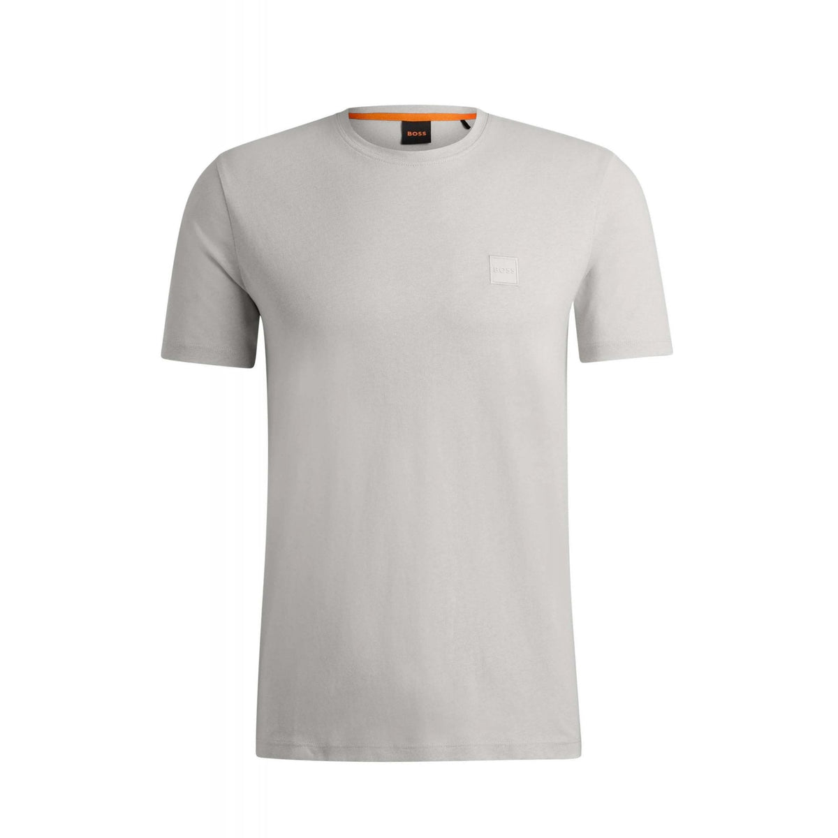 Boss 50508584 Tales Plain Logo Patch Cotton Half Sleeve T-Shirt