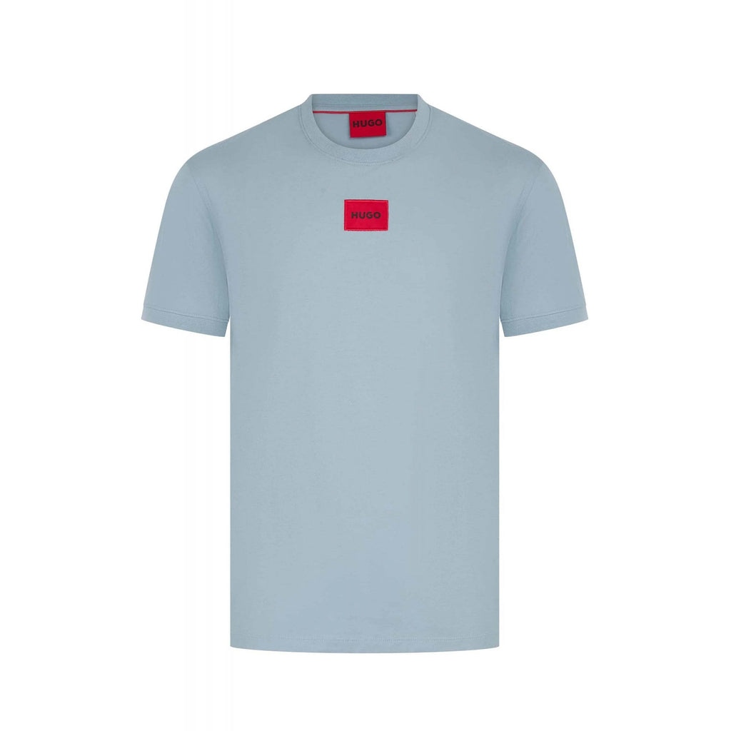 Hugo Boss 50447978 Diragolino Red Box Logo Half Sleeve T-Shirt