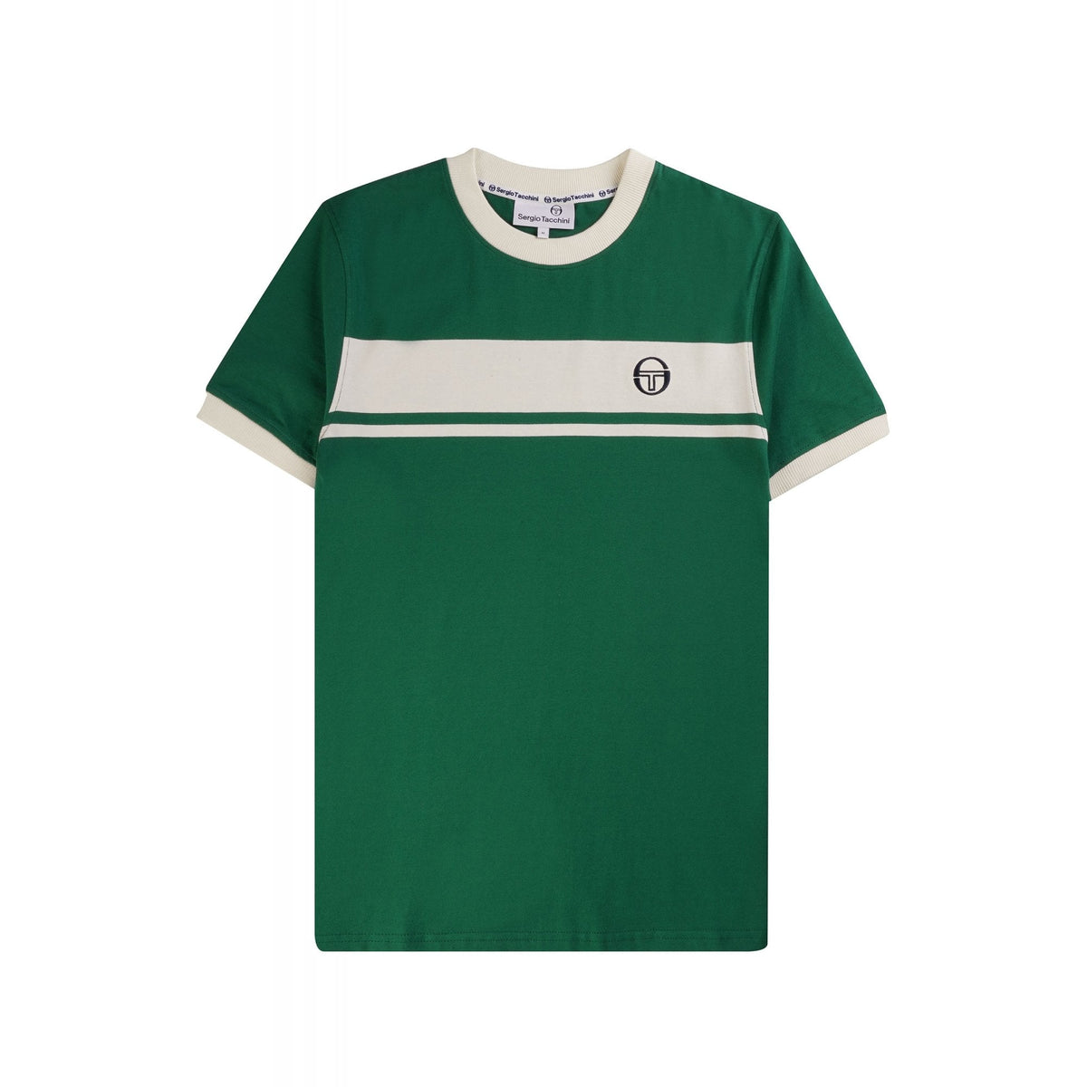 Sergio Tacchini | Master 4593-218 Contrast Ringer Stripe Half Sleeve T-Shirt