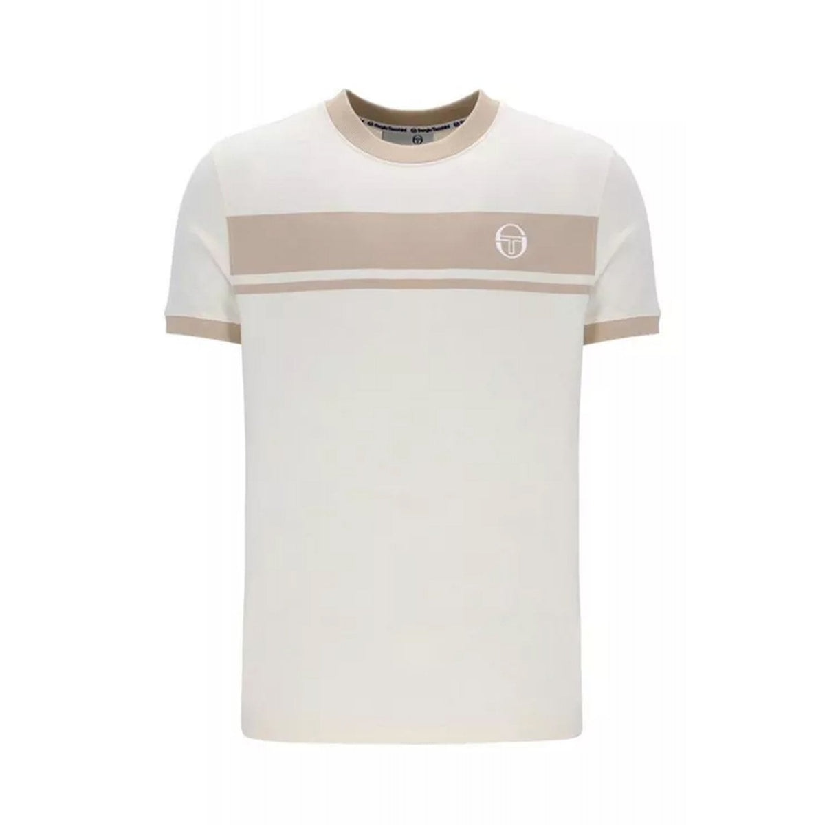 Sergio Tacchini | Master 4593 Retro Contrast Stripe Half Sleeve T-Shirt
