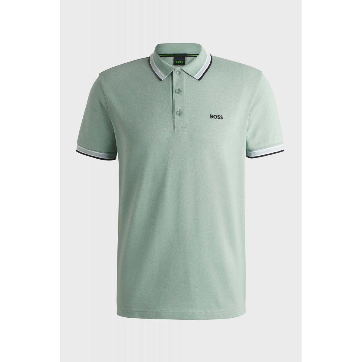 Hugo Boss | 50469055 Paddy Plain Cotton Pique Polo Undercollar Logo T-Shirt