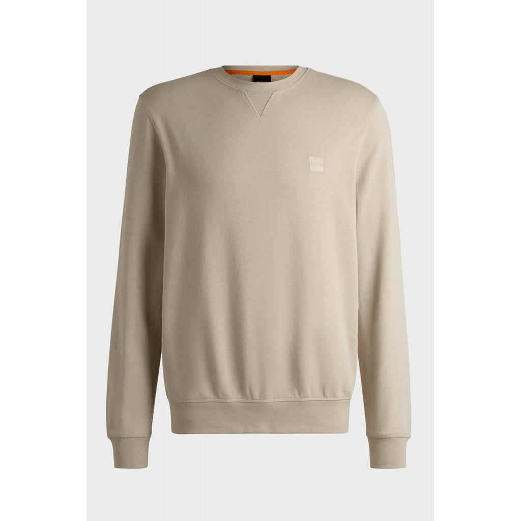 Boss 50509323 Westart Tonal Small Patch Logo Crew Sweat Top