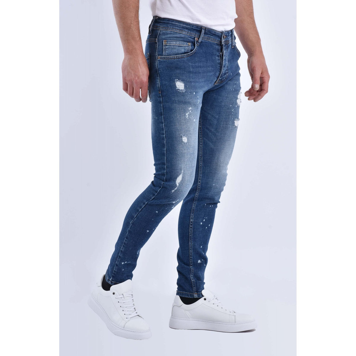 Nico Dolce | Rocky Slim Fit Stretch Denim Wash Jean