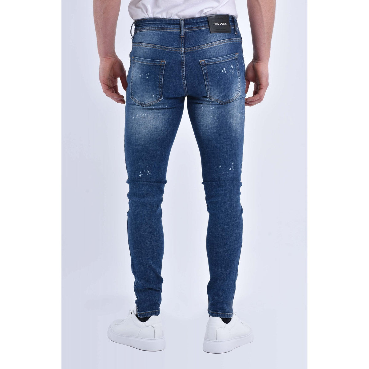 Nico Dolce | Rocky Slim Fit Stretch Denim Wash Jean