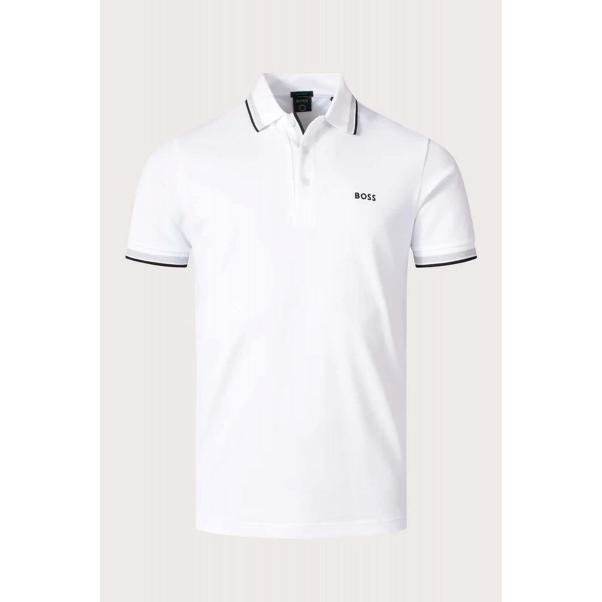 Hugo Boss | 50469055 Paddy Plain Cotton Pique Polo Undercollar Logo T-Shirt