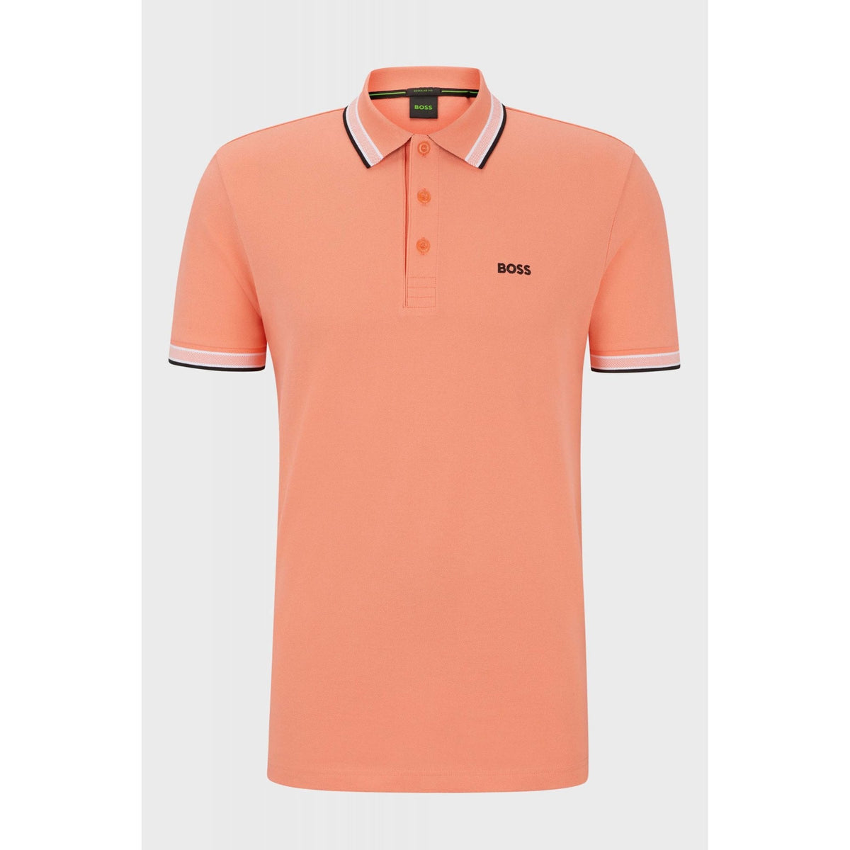 Hugo Boss | 50469055 Paddy Plain Cotton Pique Polo Undercollar Logo T-Shirt