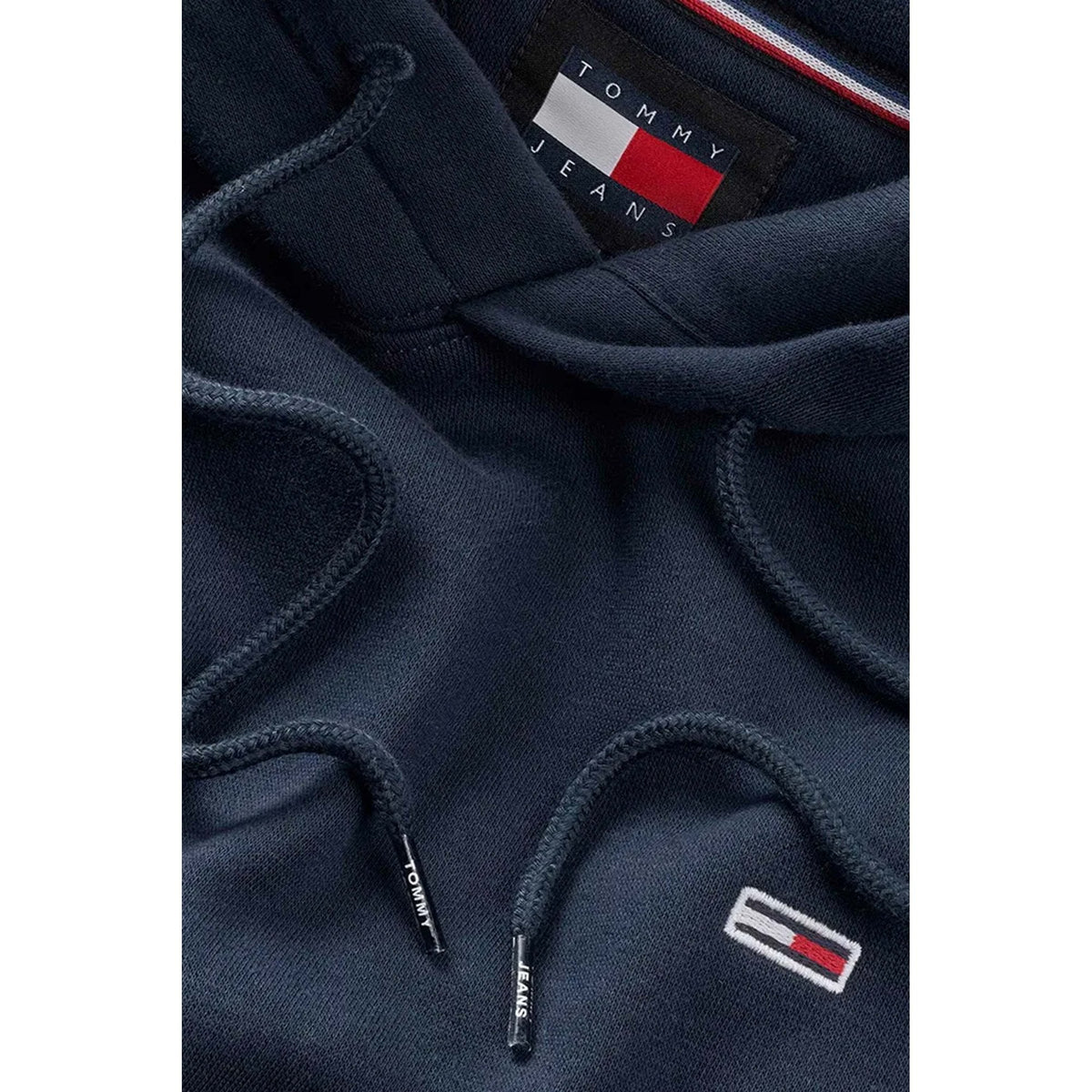 Tommy Jeans | DM20742 Regular Core Small Flag Logo Fleece Overhead Hood Top