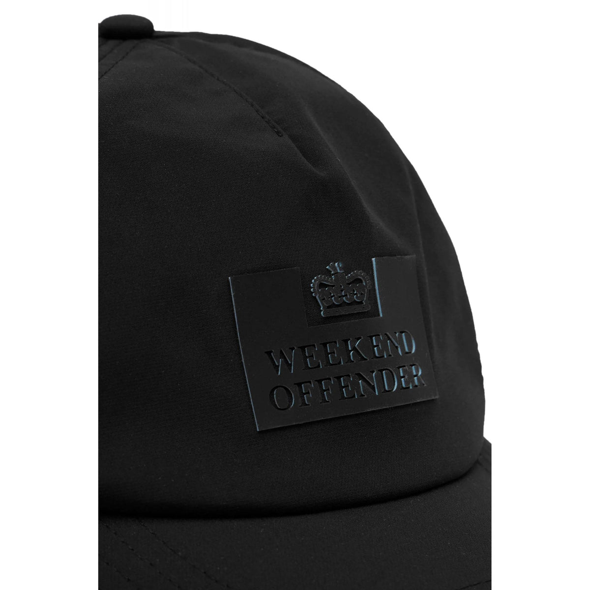 Weekend Offender AC3A27 Bayardo Prison Rubber Matte Badge Logo Baseball Cap
