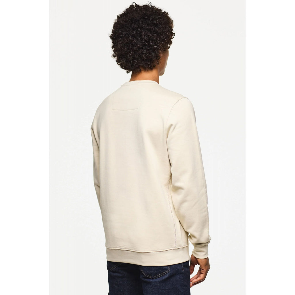 Weekend Offender SW3A21 Thunder Cotton Jersey Crew Neck Sweat Top