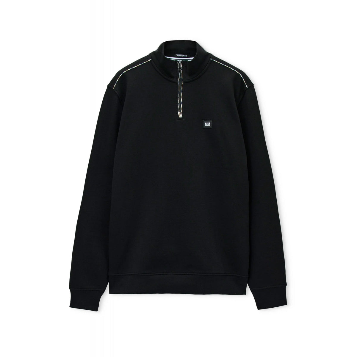 Weekend Offender SW3A17 Matisa Quarter Zip Long Sleeve High Neck Sweat Top