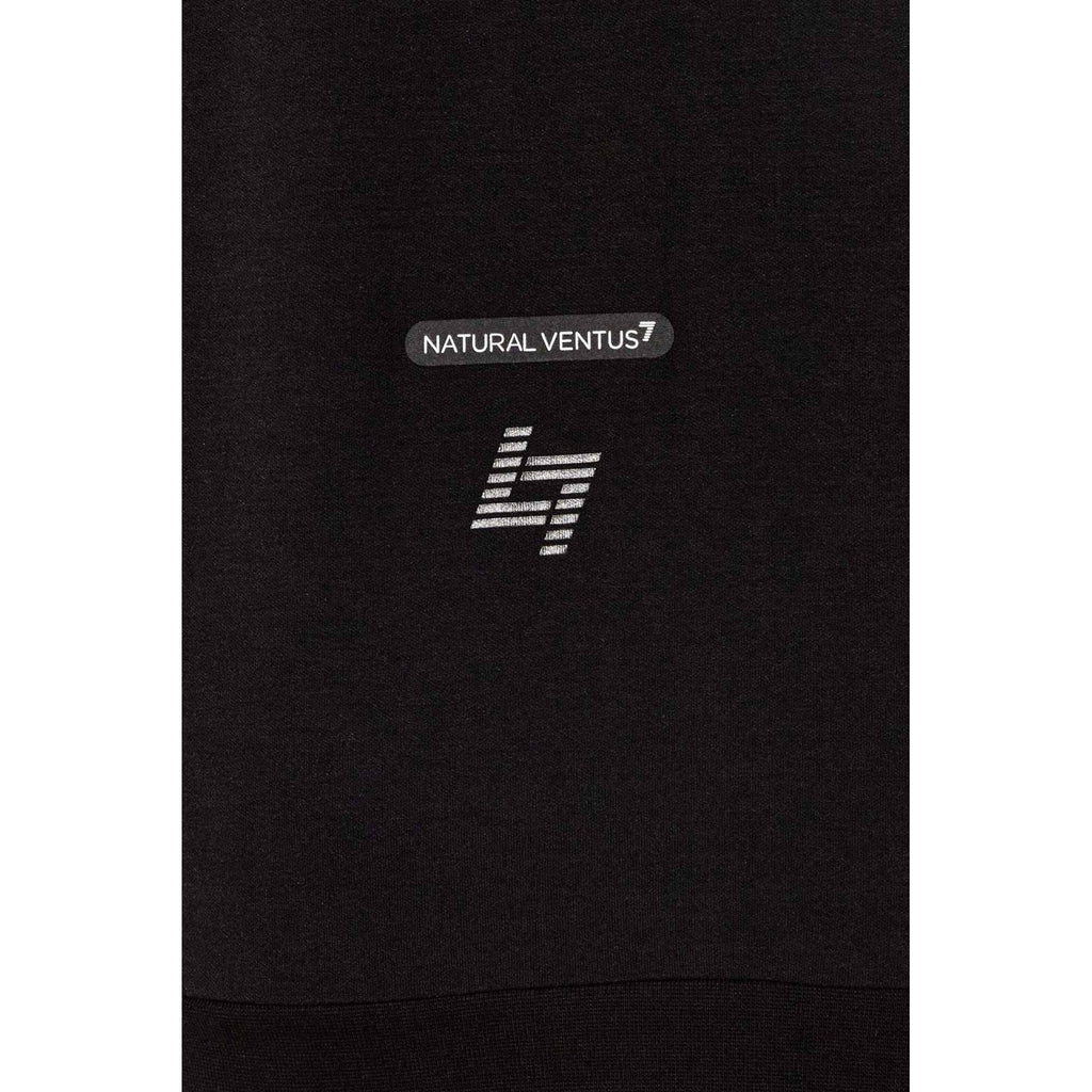 EA7 | Emporio Armani AF12501 0665 Dynamic Athlete Natural VENTUS7 Hood Tracksuit Set - Black