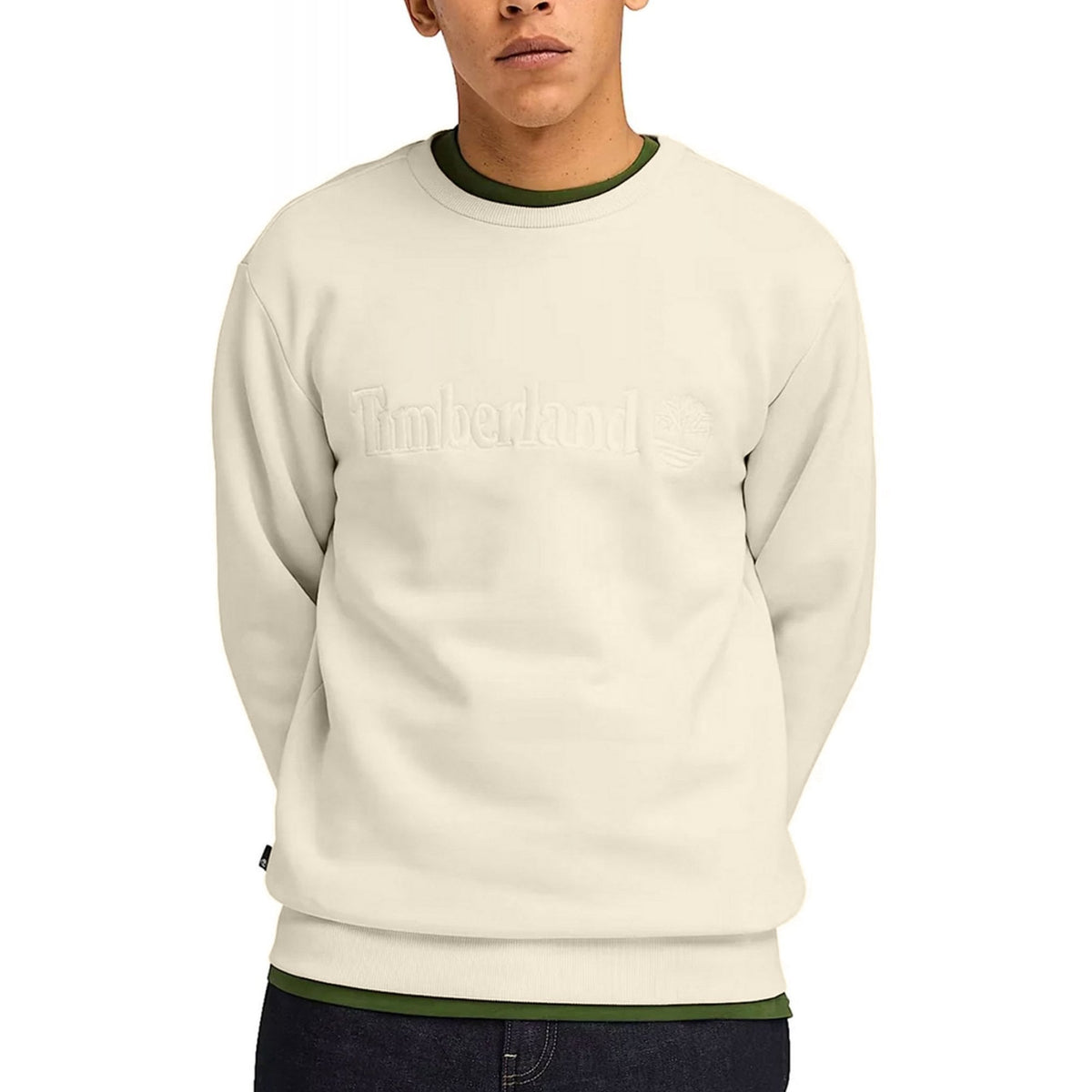 Timberland TB0A6VG6 Hampton Heritage Logo Crew Sweat Top