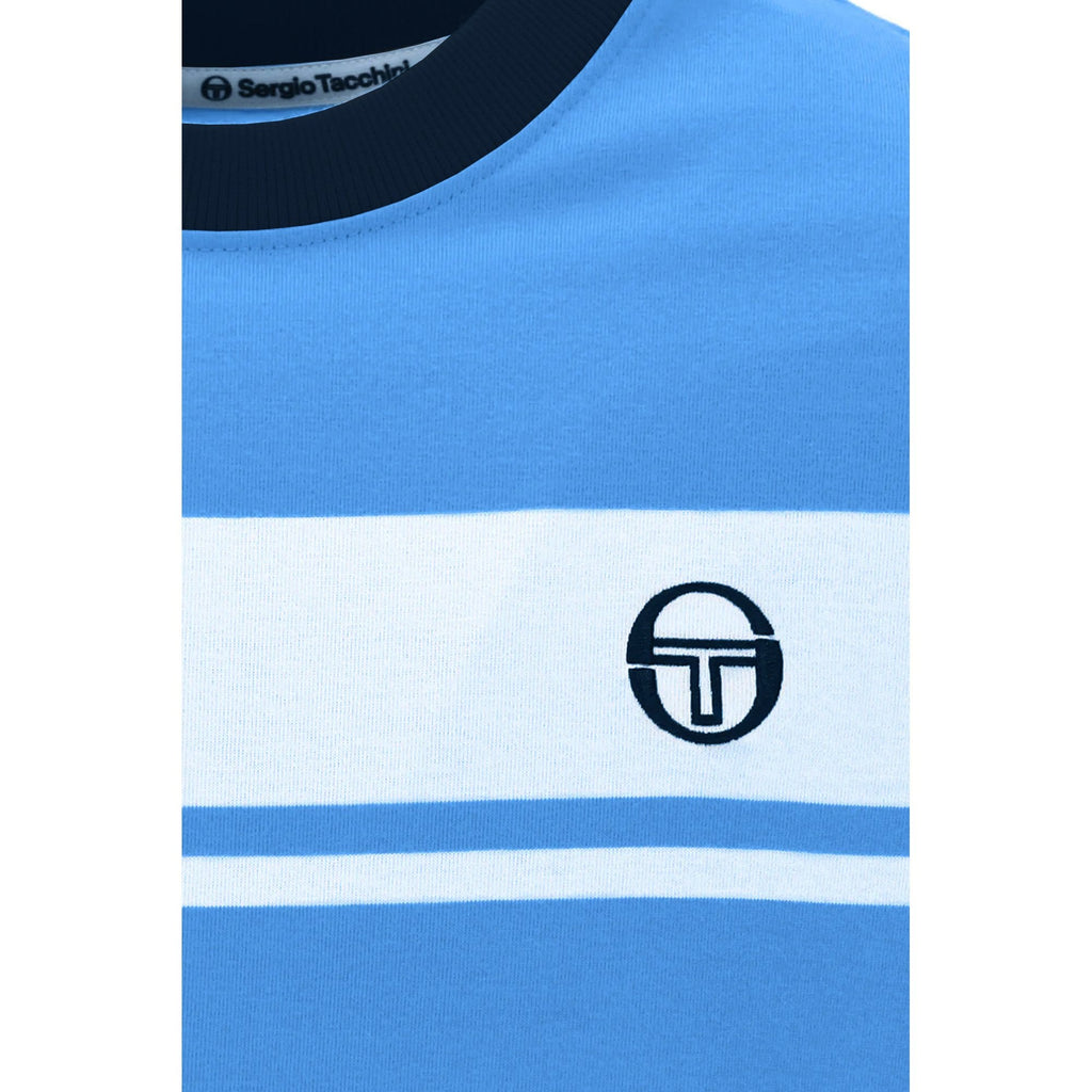 Sergio Tacchini | Master 4593 Retro Contrast Stripe Half Sleeve T-Shirt