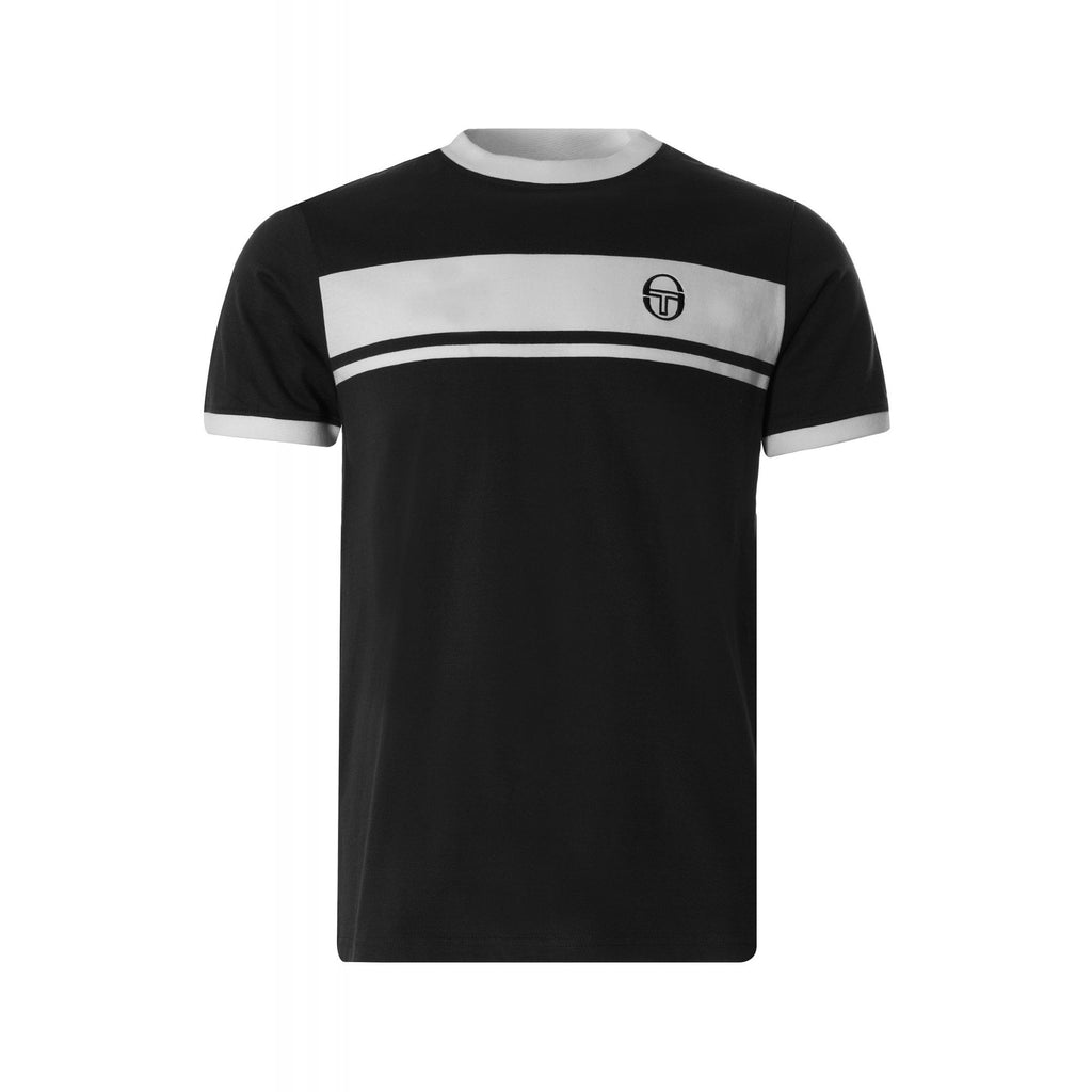 Sergio Tacchini | Master 4593 Retro Contrast Stripe Half Sleeve T-Shirt