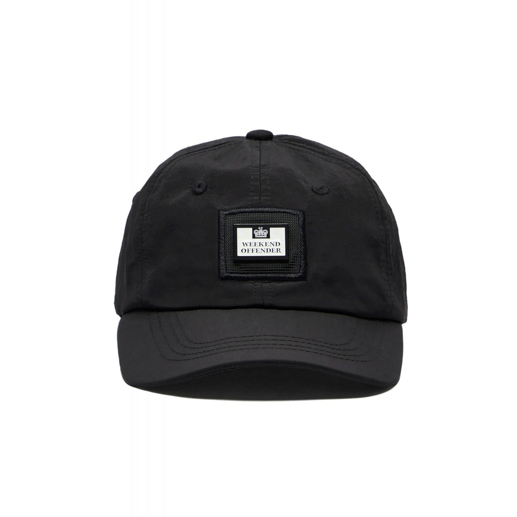 Weekend Offender 2401 Natadola Metal Badge Logo Nylon Baseball Cap
