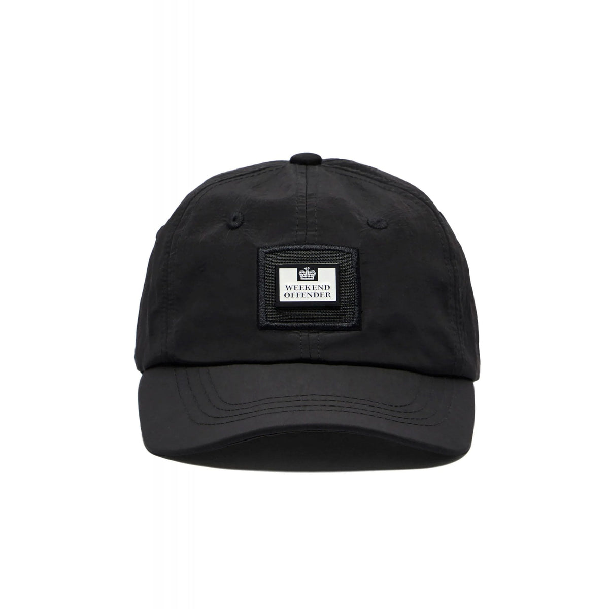 Weekend Offender 2401 Natadola Metal Badge Logo Nylon Baseball Cap