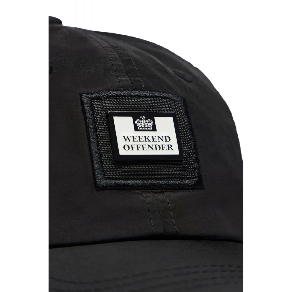 Weekend Offender 2401 Natadola Metal Badge Logo Nylon Baseball Cap