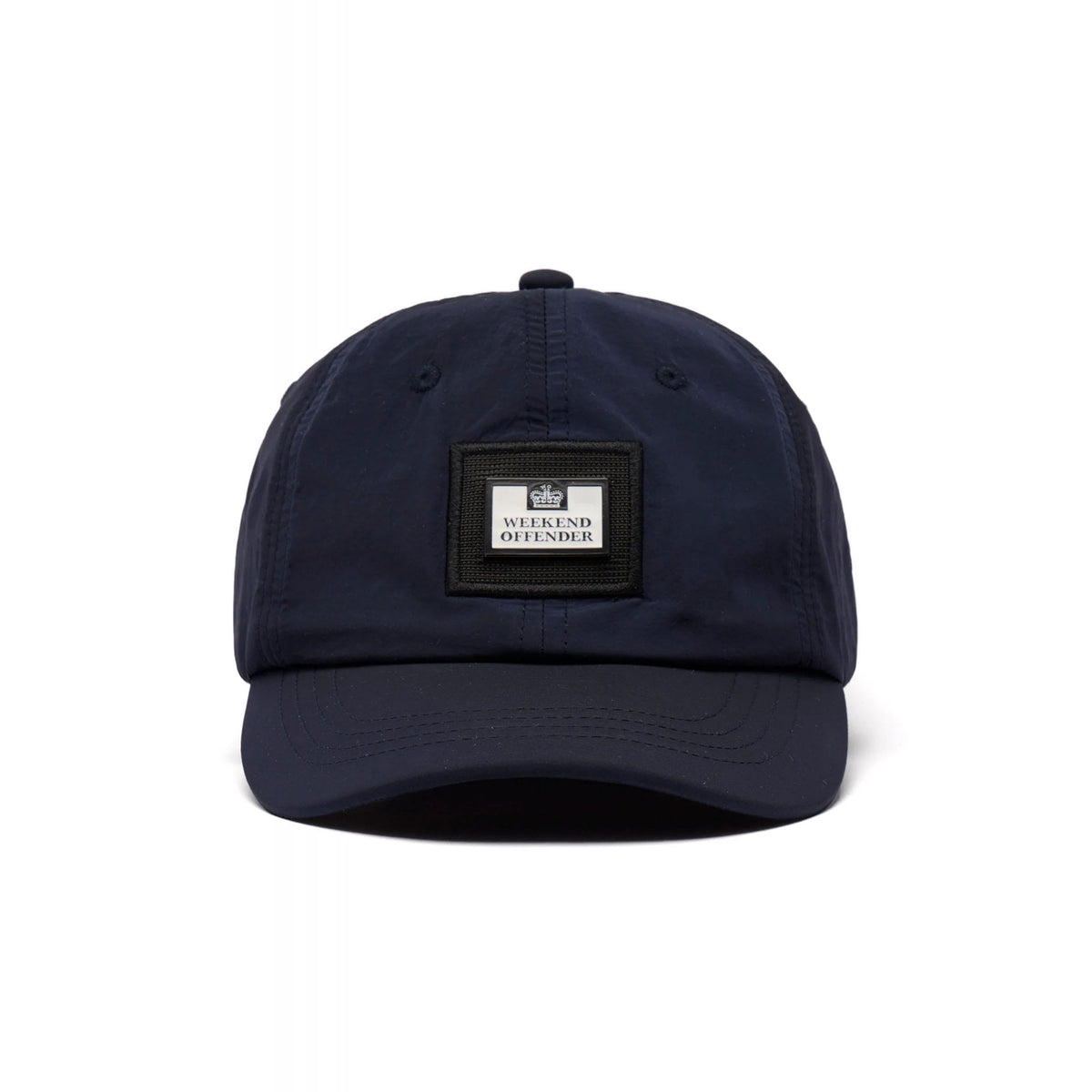 Weekend Offender 2401 Natadola Metal Badge Logo Nylon Baseball Cap