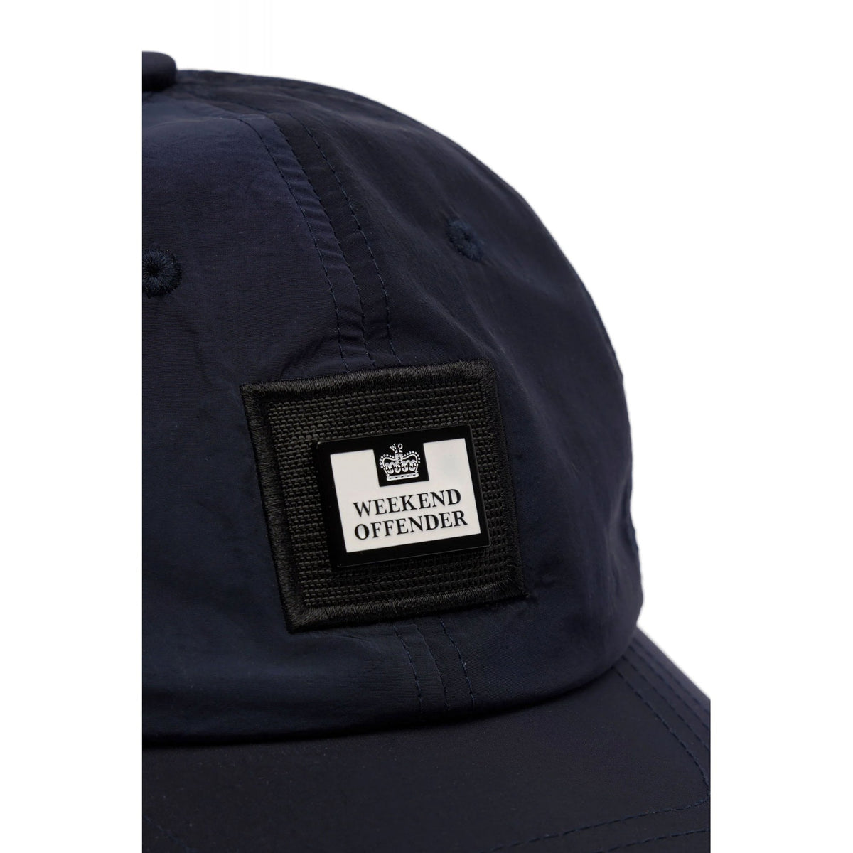 Weekend Offender 2401 Natadola Metal Badge Logo Nylon Baseball Cap