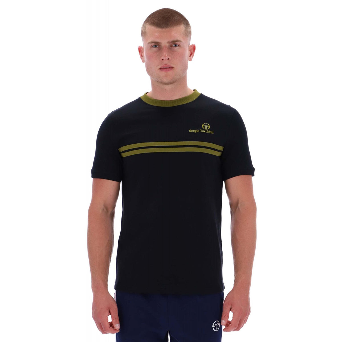 Sergio Tacchini | Supermac 1143-210 Ringer Half Sleeve T-Shirt