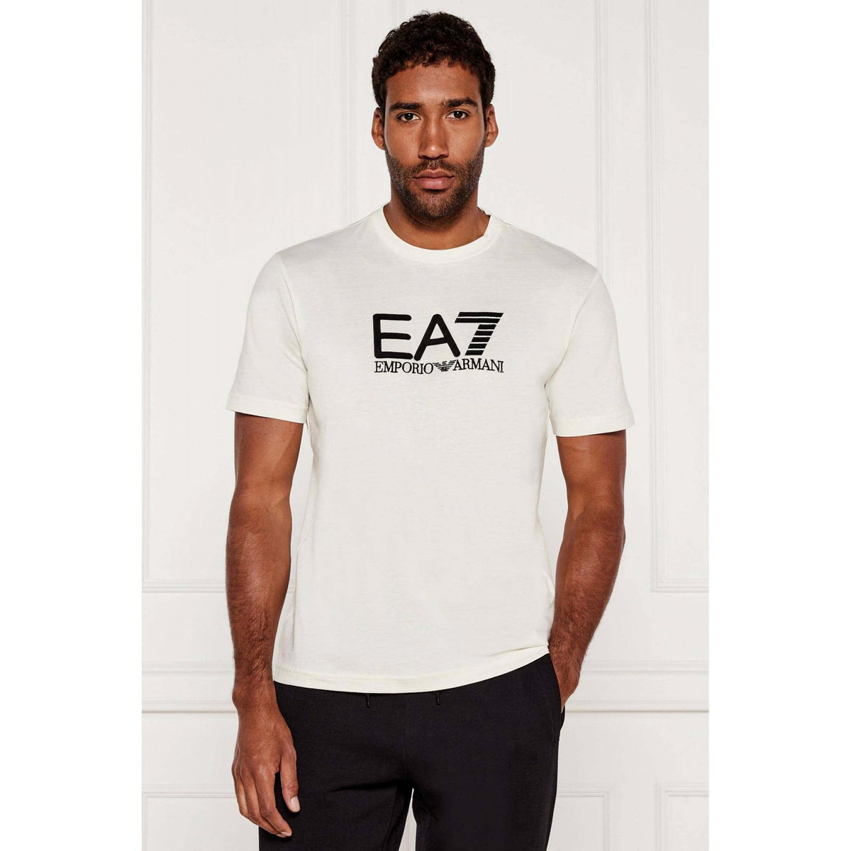 EA7 | Emporio Armani 7M000898 AF10375 Train Visibility Chest Logo Half Sleeve T-Shirt