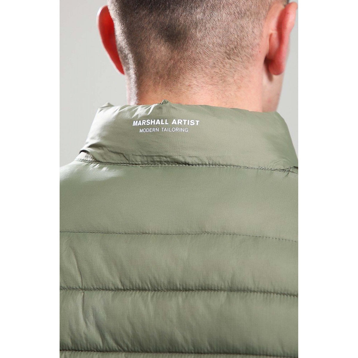Marshall Artist | 11087 Oakdale High Neck Bubble Quilted Vest Gilet