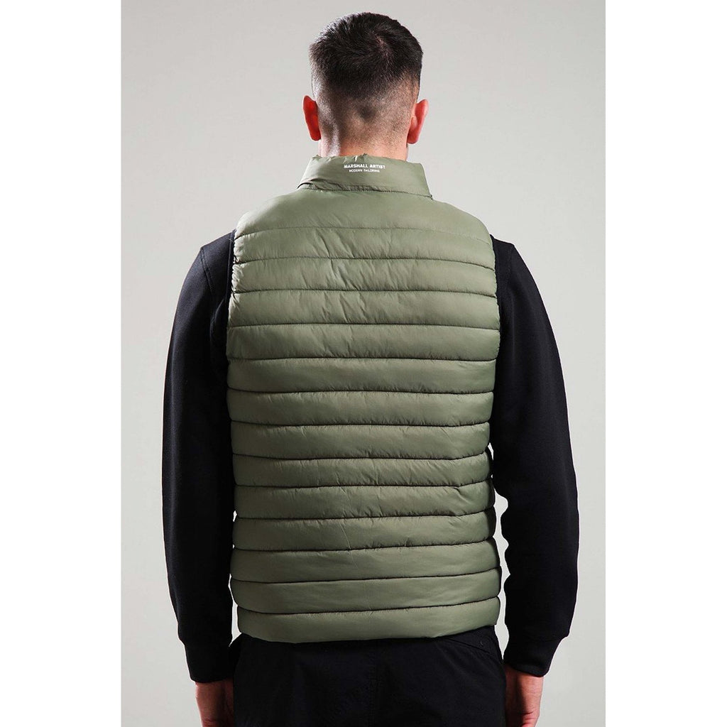Marshall Artist | 11087 Oakdale High Neck Bubble Quilted Vest Gilet