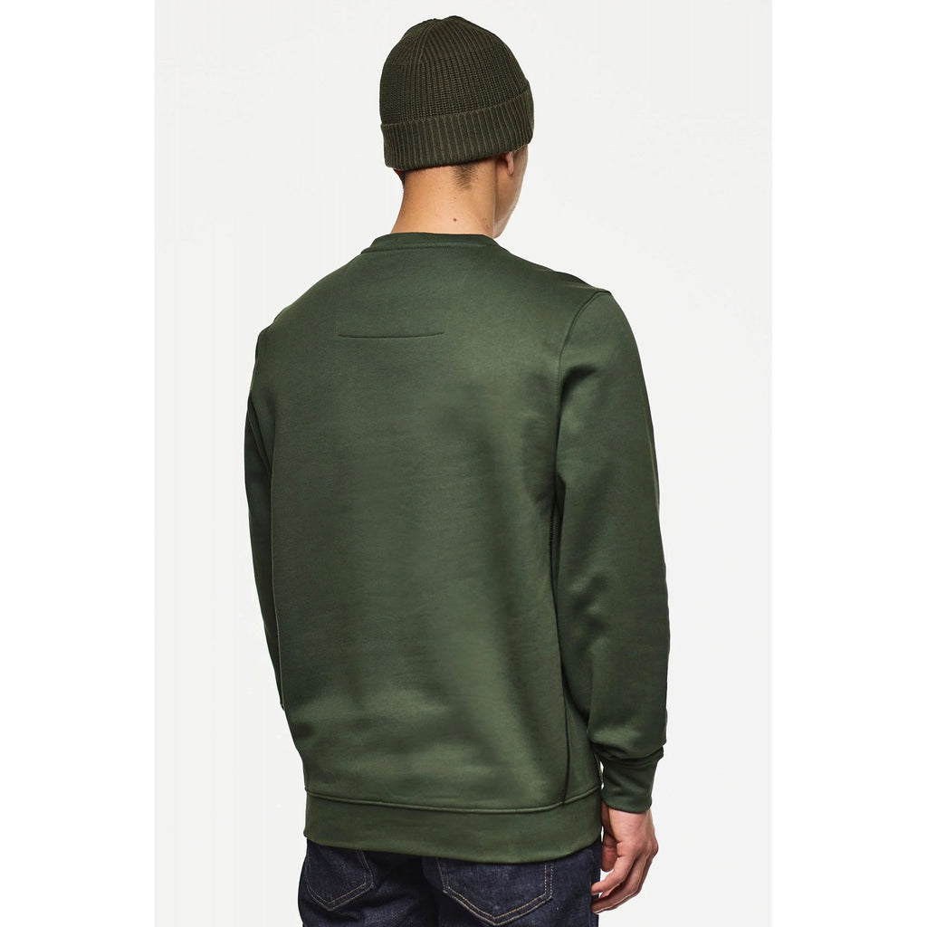 Weekend Offender SW3A21 Thunder Cotton Jersey Crew Neck Sweat Top