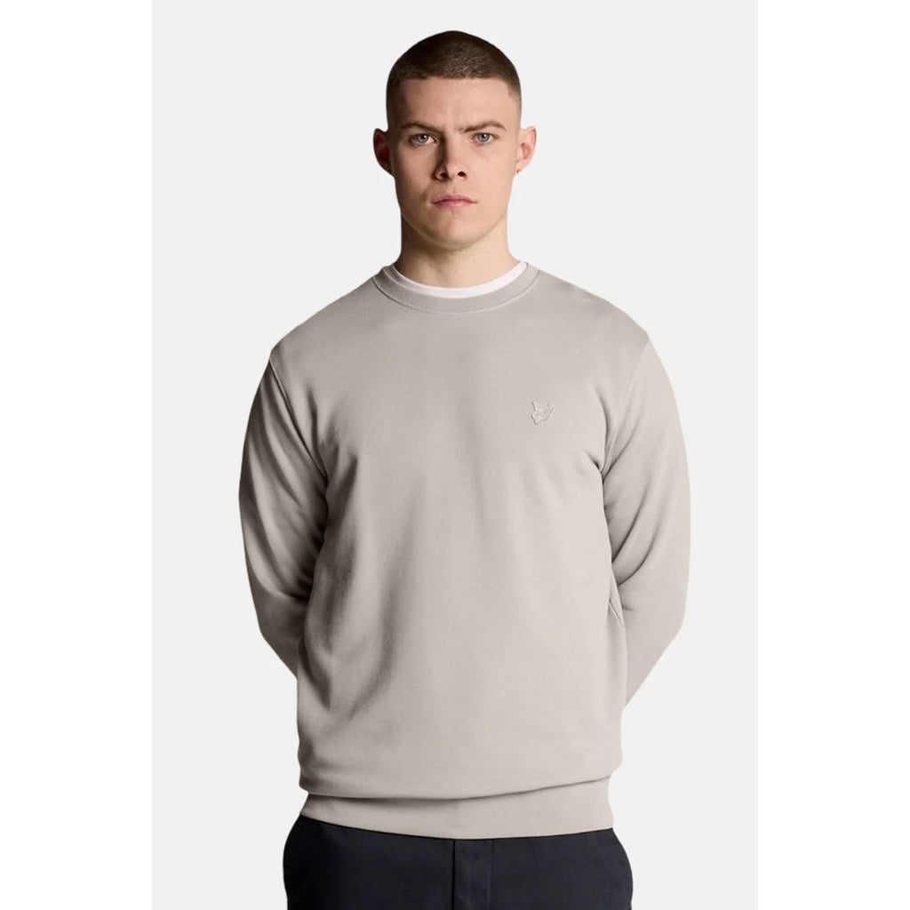 Lyle & Scott | ML2255TON Tonal Superfine Cotton Crew Neck Sweat Top